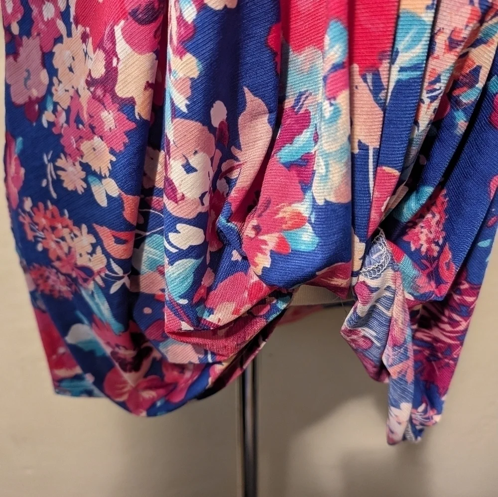 Women's Floral‎ Blouse Sz xL - Picture 3 of 5